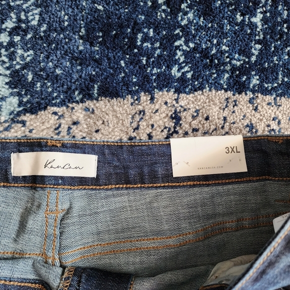 Kancan alyssa high rise raw hem skinny ankle jeans size 3XL - Picture 5 of 8